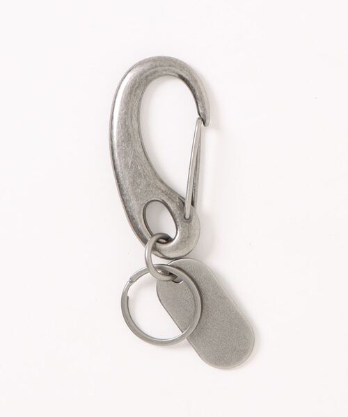 UNIVERSAL OVERALL（ユニバーサルオーバーオール）の「(LF)【UNIVERSAL OVERALL】ブランドロゴ フック カラビナ キーホルダー（キーホルダー・メンズ・シルバー/ブラック/ゴールド/オレンジ・ONE SIZE）」の5枚目の写真