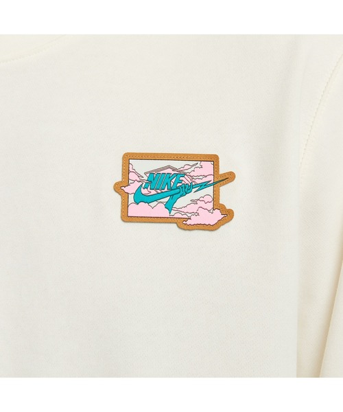 NIKE（ナイキ）の「ナイキ NIKE ナイキ クラブ FT ボルト L/S クルー（スウェット・メンズ・ブラック/ネイビー/グリーン/クリーム・3L/LL/L/M/S）」の9枚目の写真