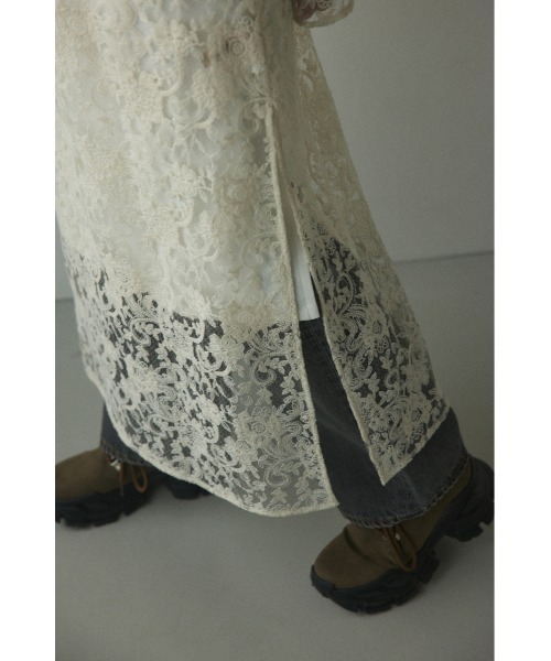 BLACK BY MOUSSY（ブラックバイマウジー）の「lace long dress