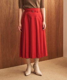 ★45R 赤ニットプリーツスカート3 ストライプ 膝下 ウール 日本製 レッド 楽天市場】【在庫処分品】冬制服スカート【赤チェック】ウエスト