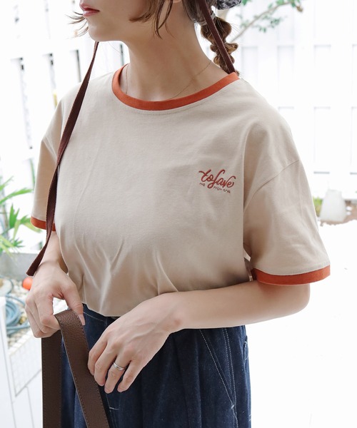 CPロゴリンガーTシャツ