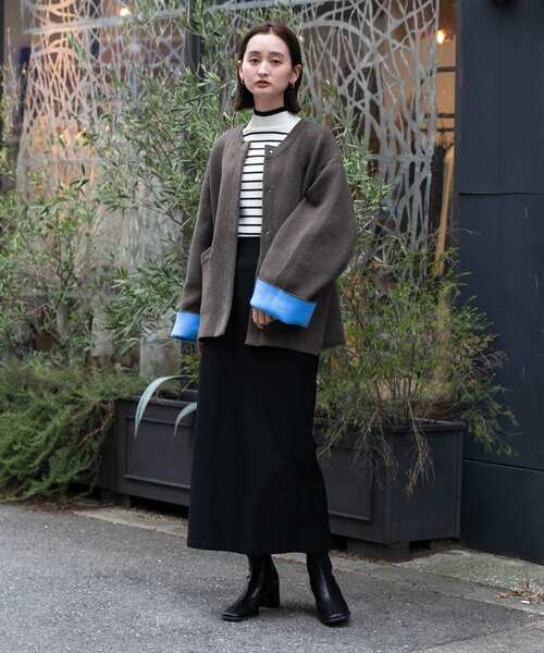 SENSE OF PLACE by URBAN RESEARCH(センスオブプレイスバイアーバンリサーチ)の「『消臭』スクエアトウセンターシームストレッチブーツ(ブーツ・レディース・ブラック/ブラック系その他/シルバー・SMALL/MEDIUM/LARGE)」の9枚目の写真