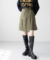 RAGEBLUE | フロントポケット/カーゴミニスカパン(スカート)