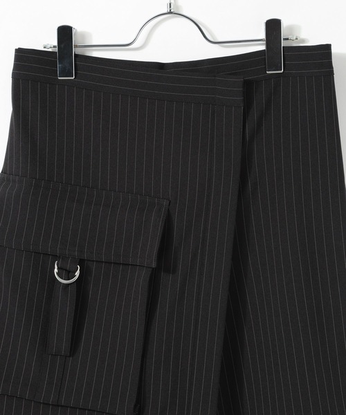 RAGEBLUE（レイジブルー）の「フロントポケット/カーゴミニスカパン（スカート・レディース・ブラック/オリーブ・FREE）」の8枚目の写真