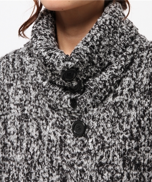 VENCEEXCHANGE（ヴァンスエクスチェンジ）の「アルパカ混ドルマンカーディガン（カーディガン/ボレロ・レディース・オフホワイト/ダークグリーン/ブルー/ブラック・MEDIUM）」の15枚目の写真