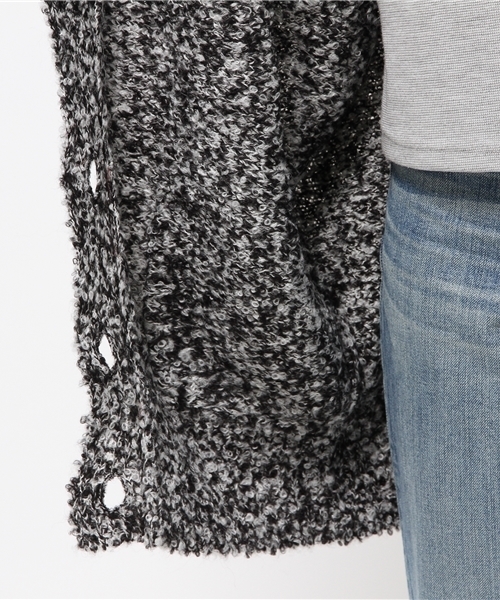 VENCEEXCHANGE（ヴァンスエクスチェンジ）の「アルパカ混ドルマンカーディガン（カーディガン/ボレロ・レディース・オフホワイト/ダークグリーン/ブルー/ブラック・MEDIUM）」の7枚目の写真