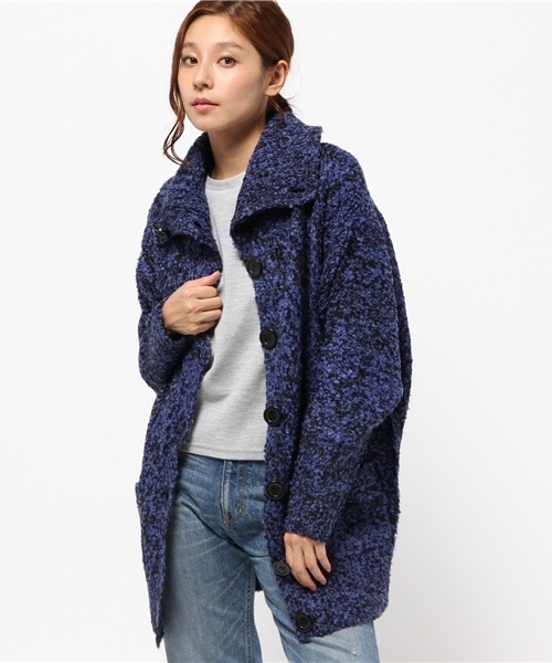 VENCEEXCHANGE（ヴァンスエクスチェンジ）の「アルパカ混ドルマンカーディガン（カーディガン/ボレロ・レディース・オフホワイト/ダークグリーン/ブルー/ブラック・MEDIUM）」の18枚目の写真