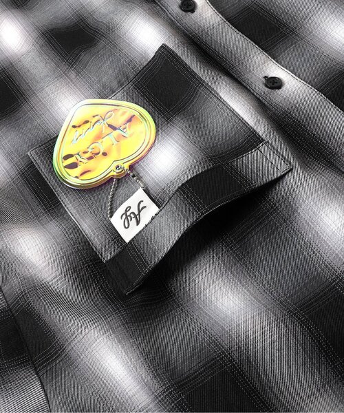 algy（アルジー）の「チャーム付きシャツ（シャツ/ブラウス・キッズ・ブラック/グリーン/インディゴブルー・SMALL/MEDIUM/X-SMALL/XX-SMALL/XXX-SMALL）」の17枚目の写真