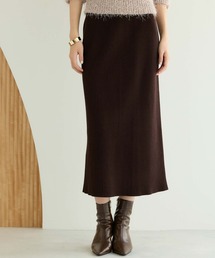 Edit Sheen | リブニットスリットスカート(スカート)