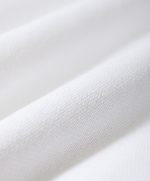 CROSS & STITCH（クロスステッチ）の「CROSS&STITCH ヘビーウェイト ハーフジップスウェット/トレーナー（スウェット・メンズ・ホワイト/ブラック/アッシュ・L/M/XXL/XL）」の8枚目の写真