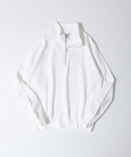 Brandy Melville ハーフジップスウェットPARISロゴネイビー￼￼ Brandy Melville ハーフジップスウェットPARISロゴネイビー￼￼Ω