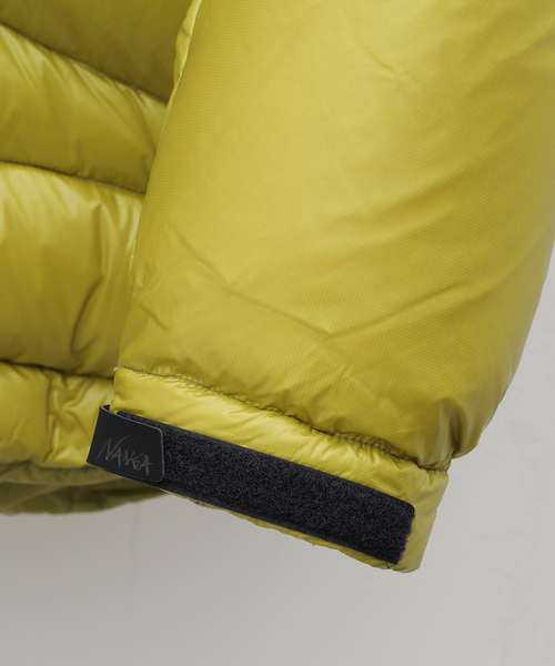 JIEDA(ジエダ)の「【JIEDA × NANGA / ジエダ × ナンガ】 DOWN JACKET(ダウンジャケット/コート・メンズ・ブラック/イエロー系その他・1/2)」の7枚目の写真