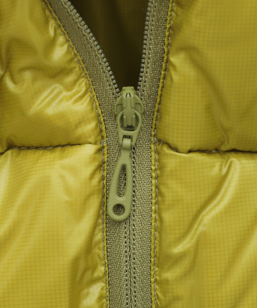 JIEDA(ジエダ)の「【JIEDA × NANGA / ジエダ × ナンガ】 DOWN JACKET(ダウンジャケット/コート・メンズ・ブラック/イエロー系その他・1/2)」の12枚目の写真