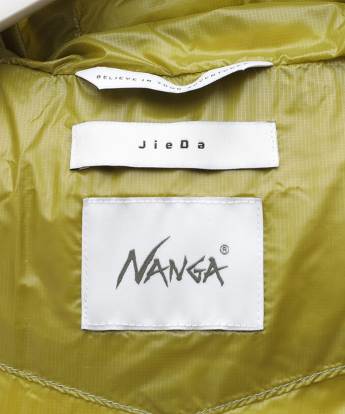 JIEDA(ジエダ)の「【JIEDA × NANGA / ジエダ × ナンガ】 DOWN JACKET(ダウンジャケット/コート・メンズ・ブラック/イエロー系その他・1/2)」の16枚目の写真