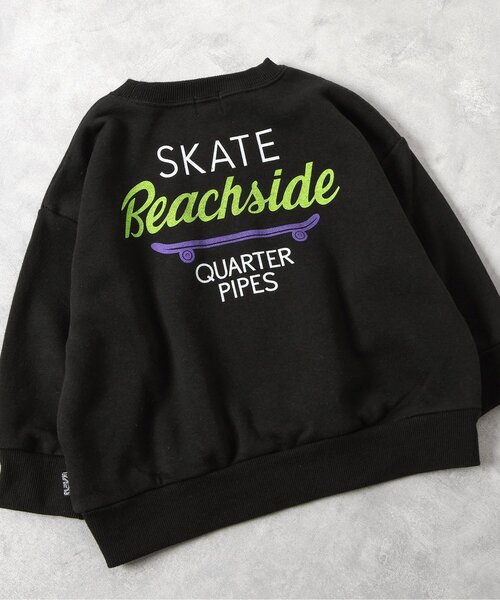 F.O.KIDS(エフオーキッズ)の「カラバリグラフィックトレーナー(スウェット・キッズ・ブラック/レインボー/レッド/キナリ/オレンジ/イエロー/ブルー/グレー/ブラウン/グリーン・140/150/110/120/130/80/90/100)」の1枚目の写真