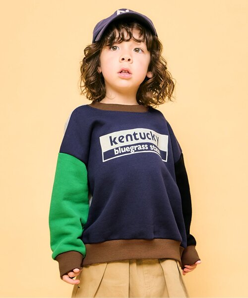 F.O.KIDS(エフオーキッズ)の「カラバリグラフィックトレーナー(スウェット・キッズ・ブラック/レインボー/レッド/キナリ/オレンジ/イエロー/ブルー/グレー/ブラウン/グリーン・140/150/110/120/130/80/90/100)」の10枚目の写真