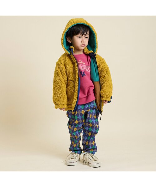 F.O.KIDS(エフオーキッズ)の「カラバリグラフィックトレーナー(スウェット・キッズ・ブラック/レインボー/レッド/キナリ/オレンジ/イエロー/ブルー/グレー/ブラウン/グリーン・140/150/110/120/130/80/90/100)」の16枚目の写真