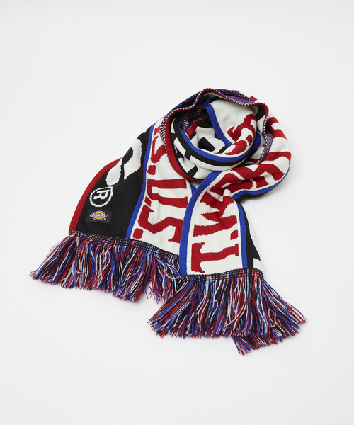 ABAHOUSE（アバハウス）の「【DICKIES/ディッキーズ】 EX 3LINE&LOGO SOCCER MUFF/ラインサッカーマフラー（マフラー・メンズ・ブルー系その他/ブラック系その他2/レッド系その他/ブルー系その他2/レッド系その他2/ブラック系その他・フリー）」の7枚目の写真