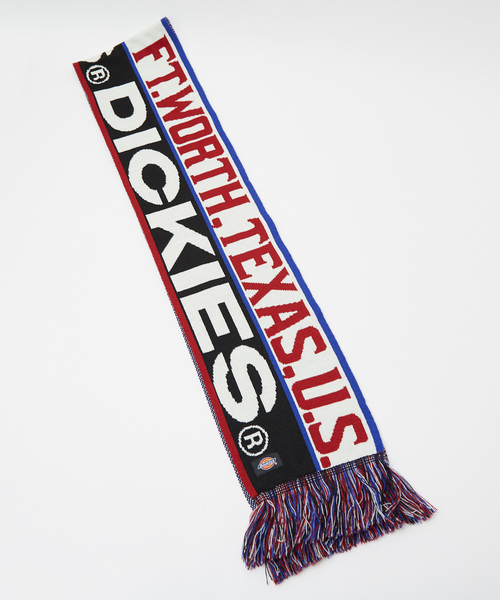 ABAHOUSE（アバハウス）の「【DICKIES/ディッキーズ】 EX 3LINE&LOGO SOCCER MUFF/ラインサッカーマフラー（マフラー・メンズ・ブルー系その他/ブラック系その他2/レッド系その他/ブルー系その他2/レッド系その他2/ブラック系その他・フリー）」の8枚目の写真