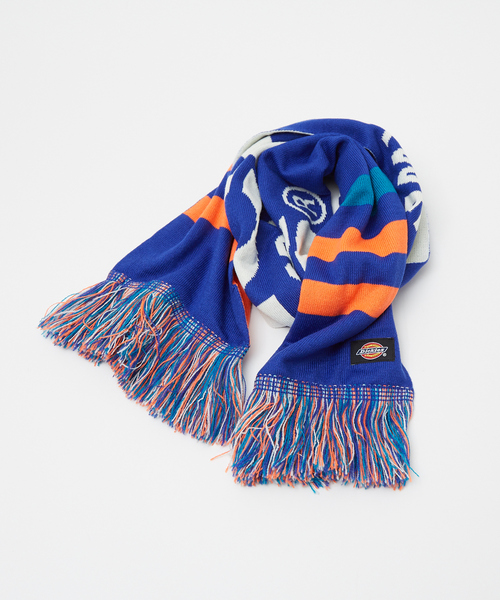 ABAHOUSE（アバハウス）の「【DICKIES/ディッキーズ】 EX 3LINE&LOGO SOCCER MUFF/ラインサッカーマフラー（マフラー・メンズ・ブルー系その他/ブラック系その他2/レッド系その他/ブルー系その他2/レッド系その他2/ブラック系その他・フリー）」の13枚目の写真