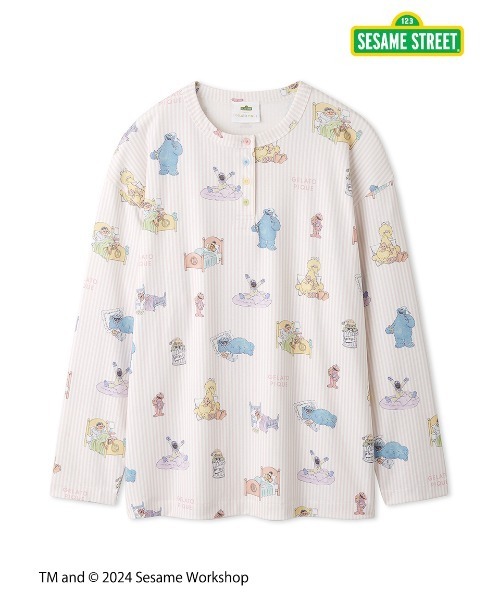 gelato pique（ジェラートピケ）の「【SESAME STREET】総柄プル