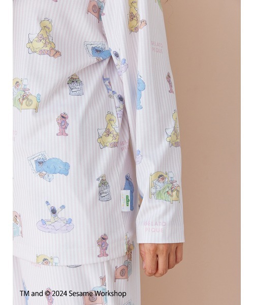 gelato pique（ジェラートピケ）の「【SESAME STREET】総柄プル