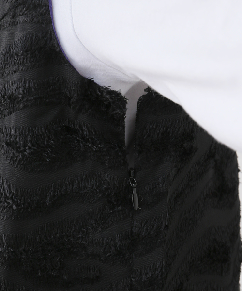 Needles（ニードルス）の「【NEEDLES/ニードルズ】C.C.Vest PU169（シャツ/ブラウス・レディース・ブラック・2）」の10枚目の写真