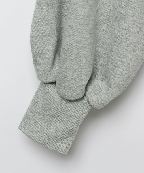 Heather（ヘザー）の「ドロスト裏毛スウェット　249304（スウェット・レディース・グレー/ブラック/オートミール・FREE）」の20枚目の写真