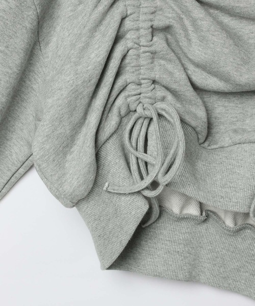 Heather（ヘザー）の「ドロスト裏毛スウェット　249304（スウェット・レディース・グレー/ブラック/オートミール・FREE）」の21枚目の写真