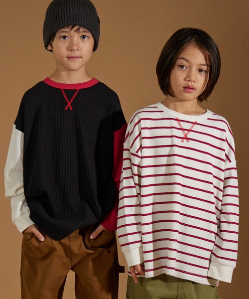 PAIRMANON STREET】アソート ビッグシルエット ガゼット ワッフル ロン