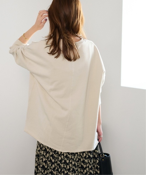 JOURNAL STANDARD relume(ジャーナルスタンダード レリューム)の「《追加2》オーバーサイズロングスウェット(スウェット・レディース・チャコールグレー/ブルー/アイボリー/オレンジ・FREE)」の10枚目の写真