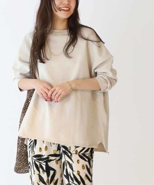 JOURNAL STANDARD relume(ジャーナルスタンダード レリューム)の「《追加2》オーバーサイズロングスウェット(スウェット・レディース・チャコールグレー/ブルー/アイボリー/オレンジ・FREE)」の15枚目の写真