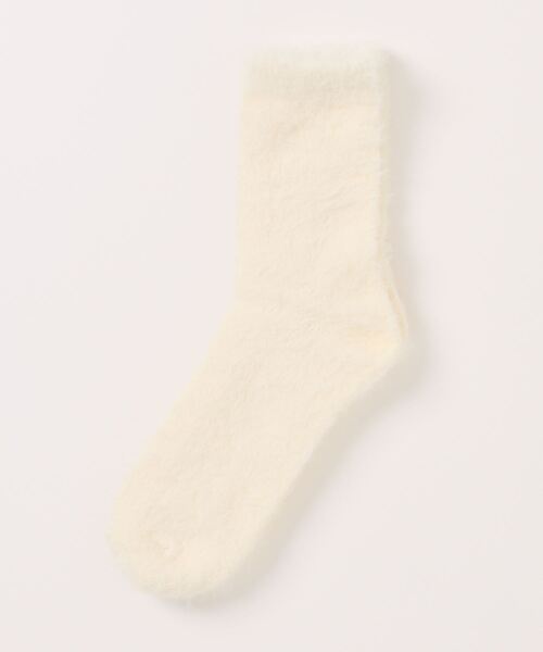 LOWRYS FARM（ローリーズファーム）の「モヘアフウソックス　 145980（ソックス/靴下・レディース・ブルー/アイボリー/イエロー・FREE）」の2枚目の写真