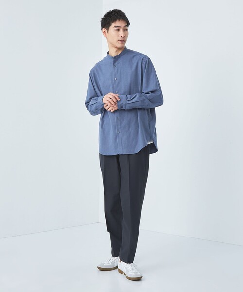 green label relaxing（グリーンレーベルリラクシング）の「TR オックス ワイド ユーティリティパンツ イージーパンツ -ストレッチ-（その他パンツ・メンズ・グレー/ネイビー/モカ・M/L/XL/S）」の6枚目の写真