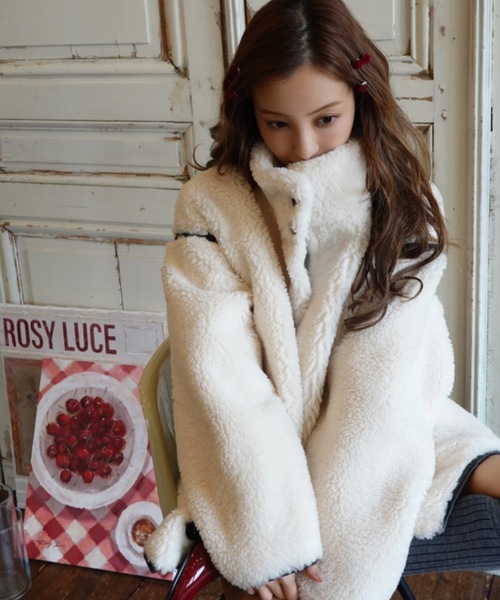 Rosy luce（ロージールーチェ）の「BOA COAT（ボアコート）（ダウン