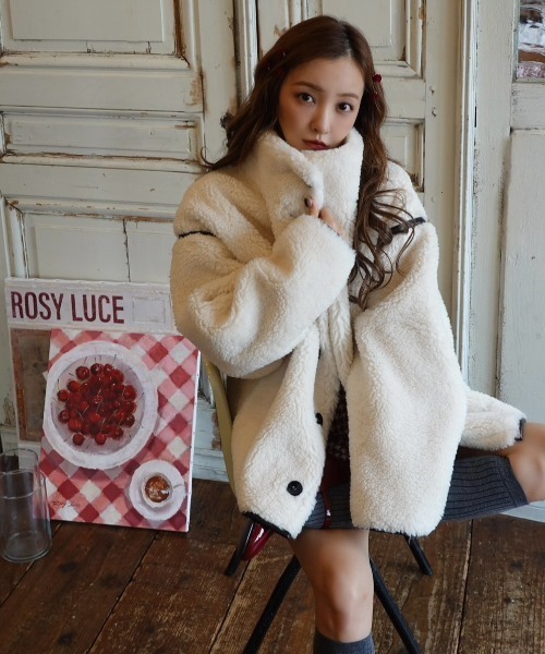 Rosy luce（ロージールーチェ）の「BOA COAT（ボアコート）（ダウン