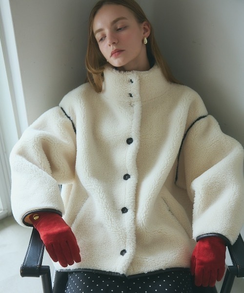 Rosy luce（ロージールーチェ）の「BOA COAT（ボアコート）（ダウン