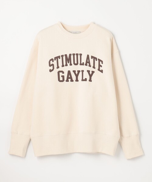 ANY(エニィ)の「【洗濯機可】裏起毛スウェットロゴプルオーバー(Tシャツ/カットソー・レディース・アイボリー系/グレー系/ライトグレー系・4)」の20枚目の写真
