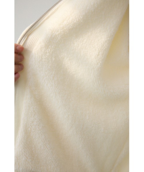 AZUL by moussy（アズールバイマウジー）の「ガーターボアジップフーディーニット（パーカー・メンズ・ブラック系その他/ホワイト/ブラック/グレー系その他・MEDIUM/LARGE）」の18枚目の写真