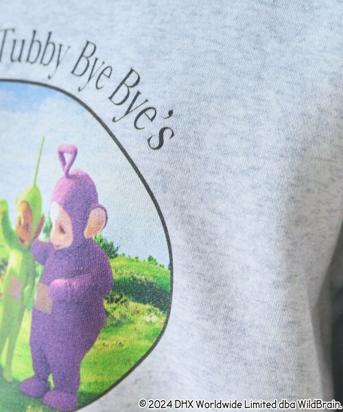 セール】Teletubbies サークルプリントフロントスウェット