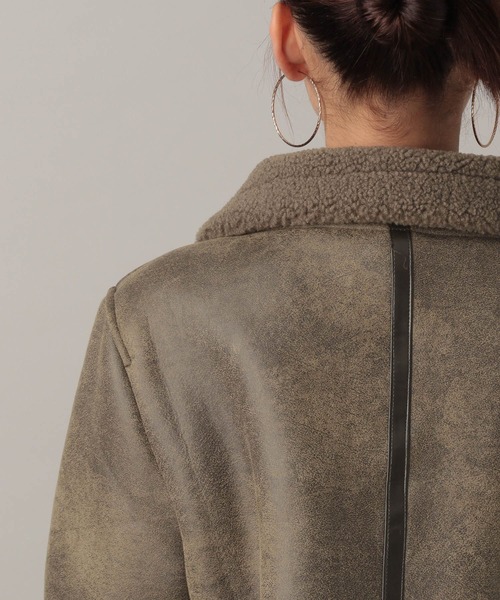 FOREVER 21（フォーエバー トゥエンティーワン）の「【2024FW】ムートンショートブルゾン（ムートンコート・レディース・ブラウン・FREE）」の9枚目の写真