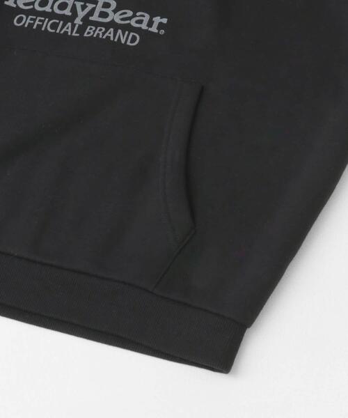 SENSE OF PLACE by URBAN RESEARCH(センスオブプレイスバイアーバンリサーチ)の「(別注)テディベアC/Nパーカー(スウェット・メンズ・グレー/ブラウン/ブラック・MEDIUM/LARGE)」の10枚目の写真