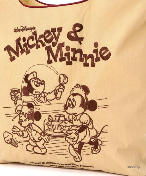 Ball&Chain(ボールアンドチェーン) Mickey &Minnie/Mサイズ（エコバッグ/サブバッグ）｜Ball&Chain（ボールアンドチェーン）