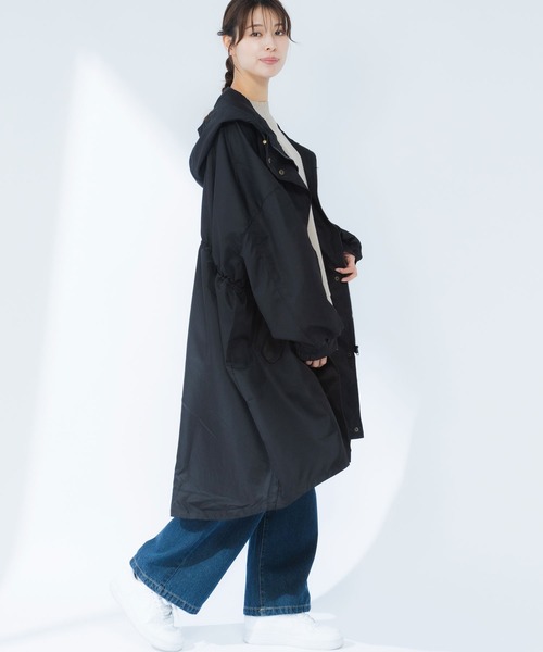 フレアシルエット フード付き モッズコート（モッズコート）｜AnNet（アネット）