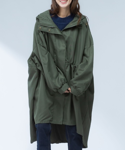 フレアシルエット フード付き モッズコート（モッズコート）｜AnNet（アネット）