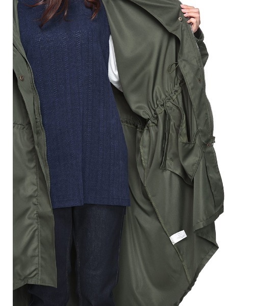 フレアシルエット フード付き モッズコート（モッズコート）｜AnNet（アネット）