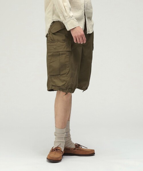 BEAMS PLUS(ビームスプラス)の「MIL 6 Pocket 80/3 Ripstop(その他パンツ・メンズ・オリーブ/ベージュ・M/XL/S/L)」の12枚目の写真