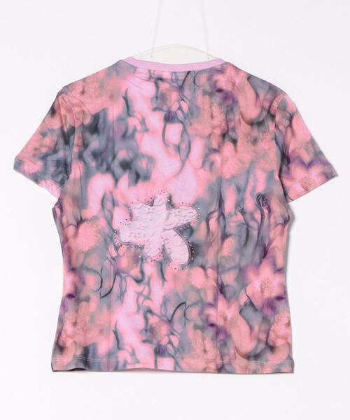 Desigual(デシグアル)の「【Desigual×Collina Strada】LACECOLLINA Tシャツショートスリーブ(Tシャツ/カットソー・レディース・レッド・L/S/M/XS)」の7枚目の写真