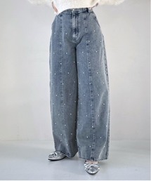 Heather | アソートデニムワイドパンツ　286900(デニムパンツ)