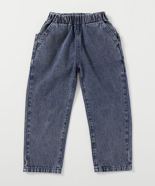devirock(デビロック)の「ダッドポケット ケミカルデニム ワークパンツ(デニムパンツ・キッズ・ネイビー系/ブルー系/ブラック系・120cm/110cm/100cm/160cm/150cm/140cm/130cm)」の8枚目の写真